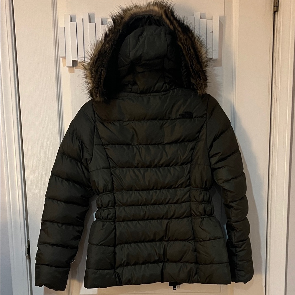 The North Face Women's Puffer down Jacket Olive green XS - Picture 4 of 11